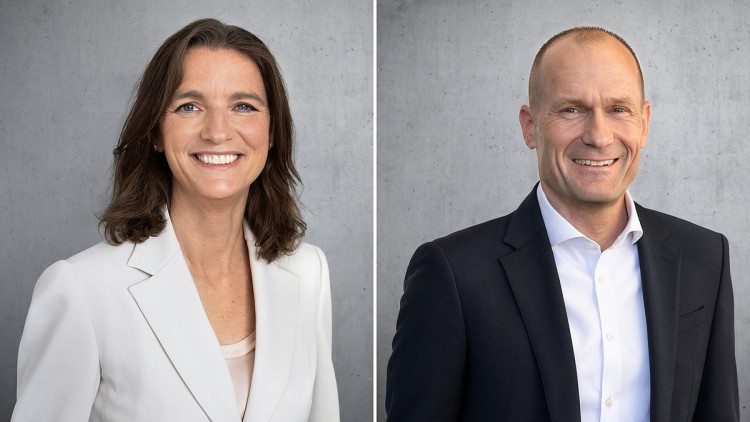 Vera Schalwig, Mitglied des Vorstandes, Personal- und Sozialwesen, Joachim Scharnagel, Mitglied des Vorstandes, Beschaffung