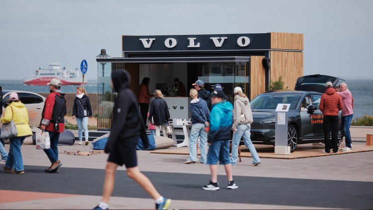 Volvo: Der Showroom ist dort, wo die Kunden sind