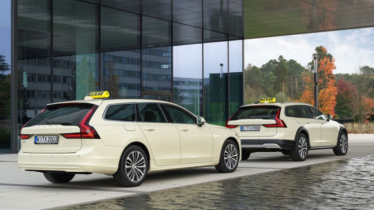 Volvo V90 Taxi und Volvo V90 Cross Country Taxi