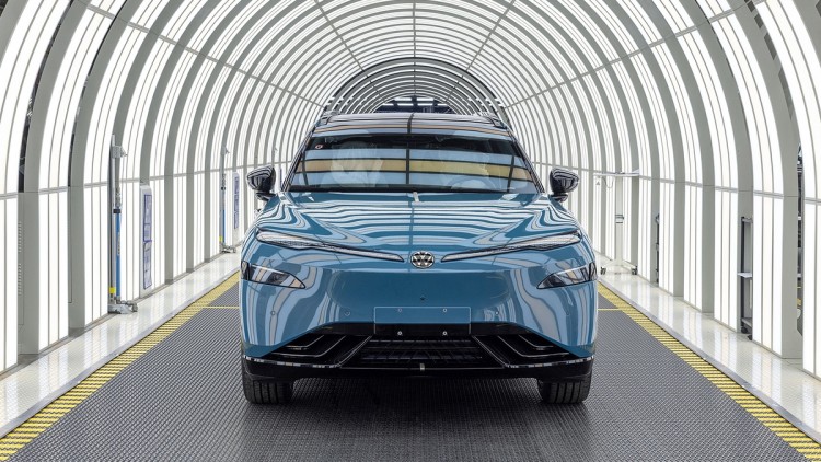 Fertigung des VW ID Unyx 08 im chinesischen Hefei