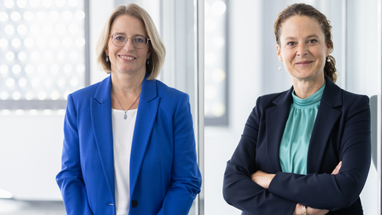 Manuela ­Voigt und Verena Roth