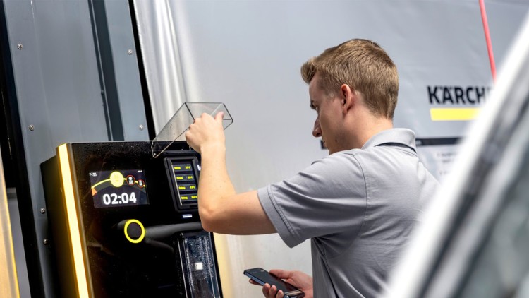 Reinigung von Kärcher