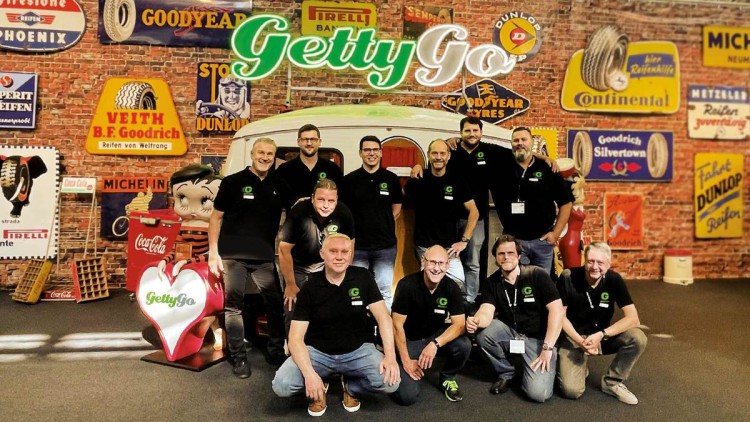 GETTYGO Messeteam Gruppenfoto