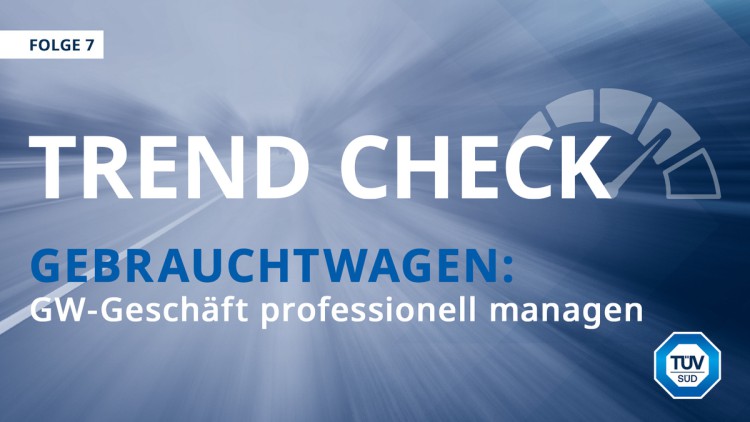 Key Visual TÜV SÜD Trend Check