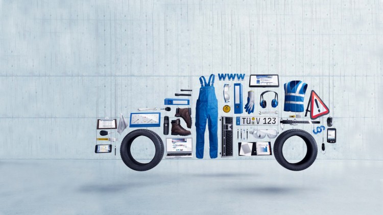 Fahrzeug aus Ersatzteilen Key Visual TÜV SÜD Online-Special