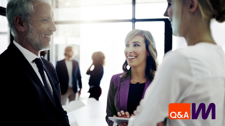 Menschen im Gespräch