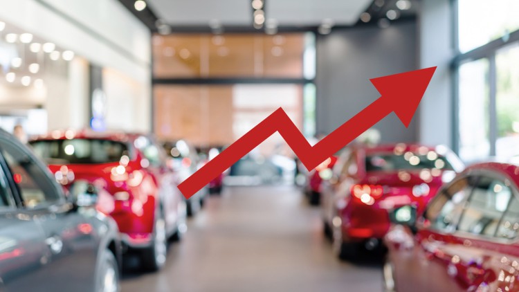 Autohaus Pulsschlag mit Pfeil