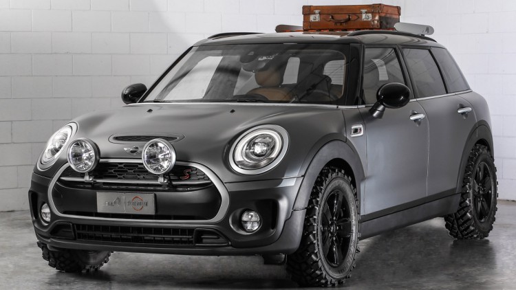 Mini Clubman All4 Scrambler: SUV-Studie nach Motorrad-Vorbild