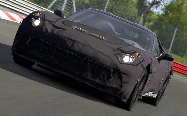 Chevrolet Corvette C7 getarnt