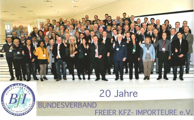 20 Jahre Bundesverband freier Kfz-Importeure