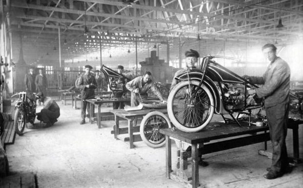 BMW Motorradproduktion