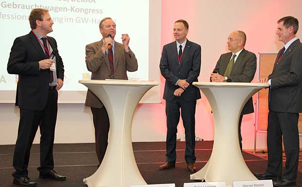 GW-Kongress, gebrauchtwagen, autohaus, hannover, Christian Hülsemann, Hannes Brachat, Werner Metzler, Martin Gommans, Peter Lorenzen