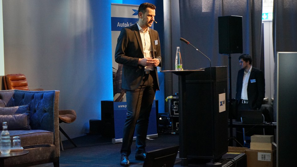 Stefan Reiser, Geschäftsführer puls Marktforschung bei der Eröffnung