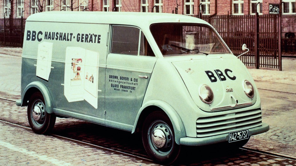 Brachte ab 1949 Wiederaufbau und Wirtschaftswunder in Fahrt – der DKW Schnelllaster mit Vorderradantrieb und Zweitaktmotor.