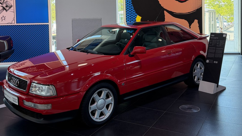 Nachfolger des Audi „Ur-quattro“ und starkes Mitglied der Audi-80-Familie – Das  Audi Coupé S2 trat 1990 mit einem 220-PS-Fünfzylinder an