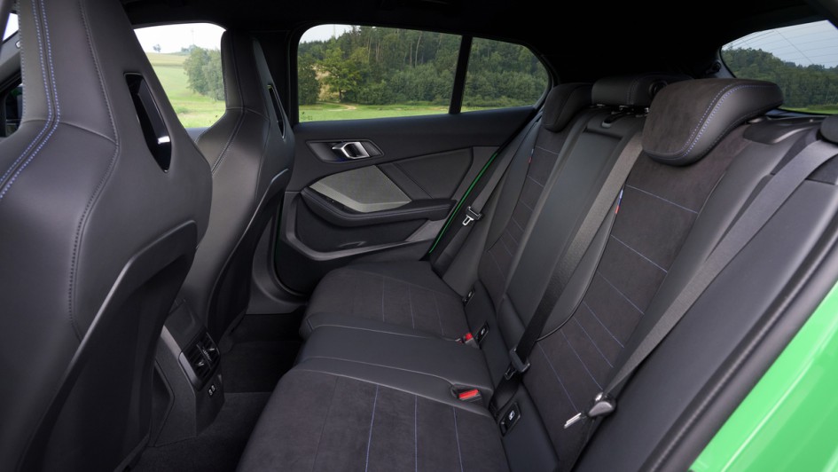 Rücksitze im BMW M135 xDrive 