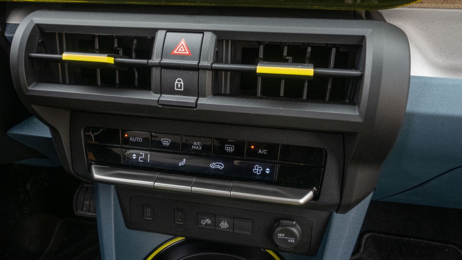 Klimaautomatik im Fiat Grande Panda Hybrid 