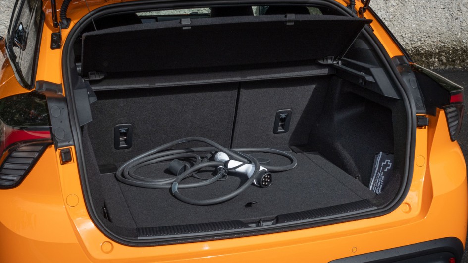 MG4 Extended Range orange Kofferraumfoto