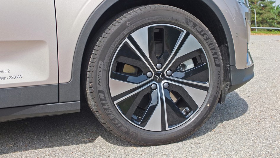 Foto von 19-Zoll-Felge des Polestar 2