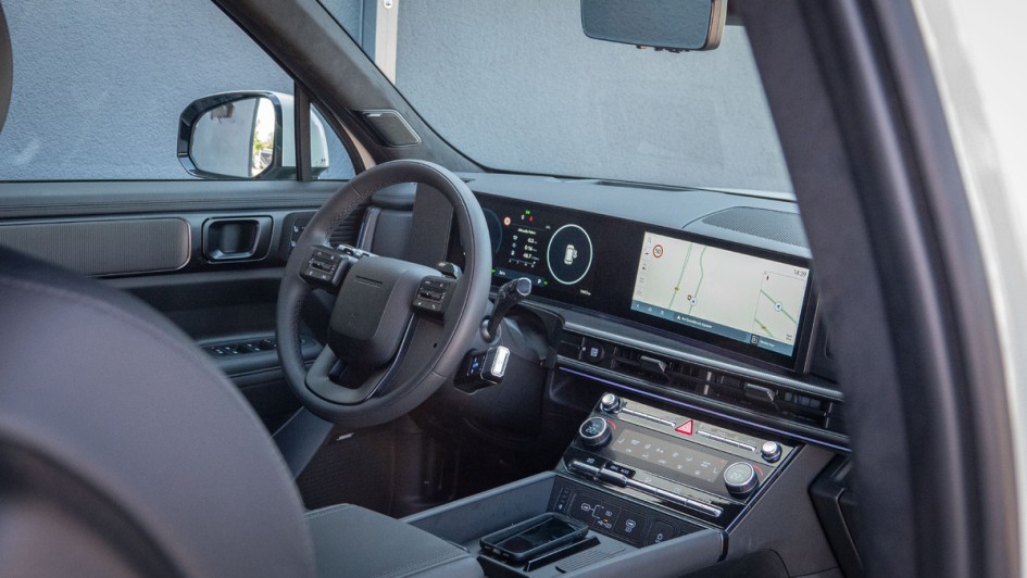 Lenkrad des Hyundai Santa Fe (2024)