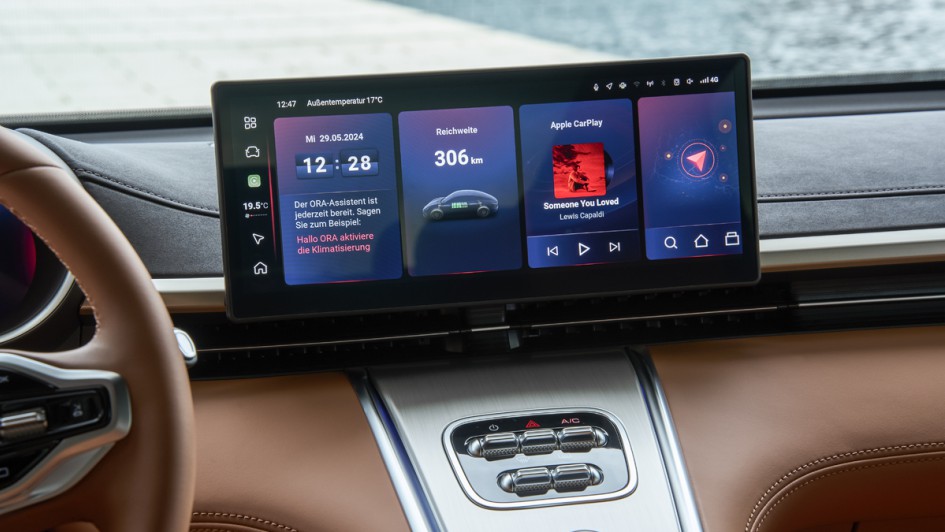 GWM Ora 07 GT Infotainmentsystem im Detail 