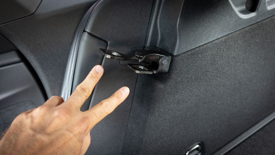 VW ID.7 Tourer GTX Arretierung der Rückenlehne in zwei Stellungen