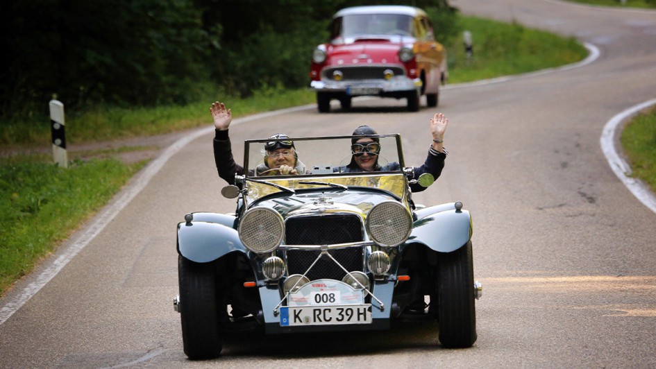 Jaguar TS 100 1955 Rallye