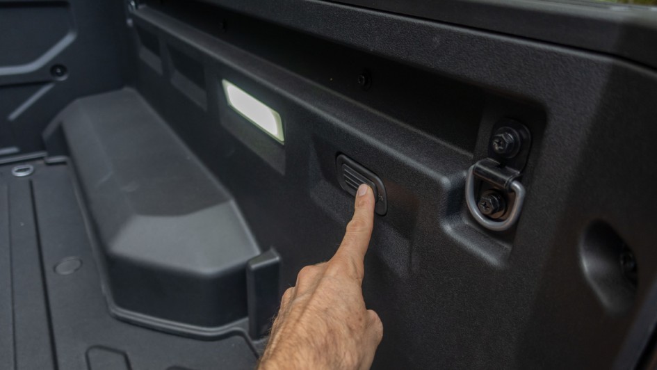 Ladefläche im KGM Musso EV