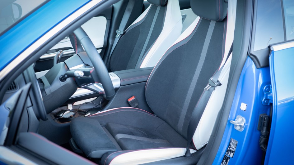 Vordersitze im CLA 350