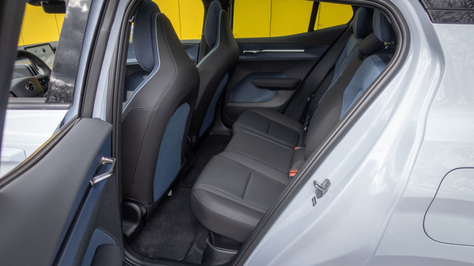 Volvo EX30 (Fahrbericht) Rücksitze mit Nordico Vinyl bezogen