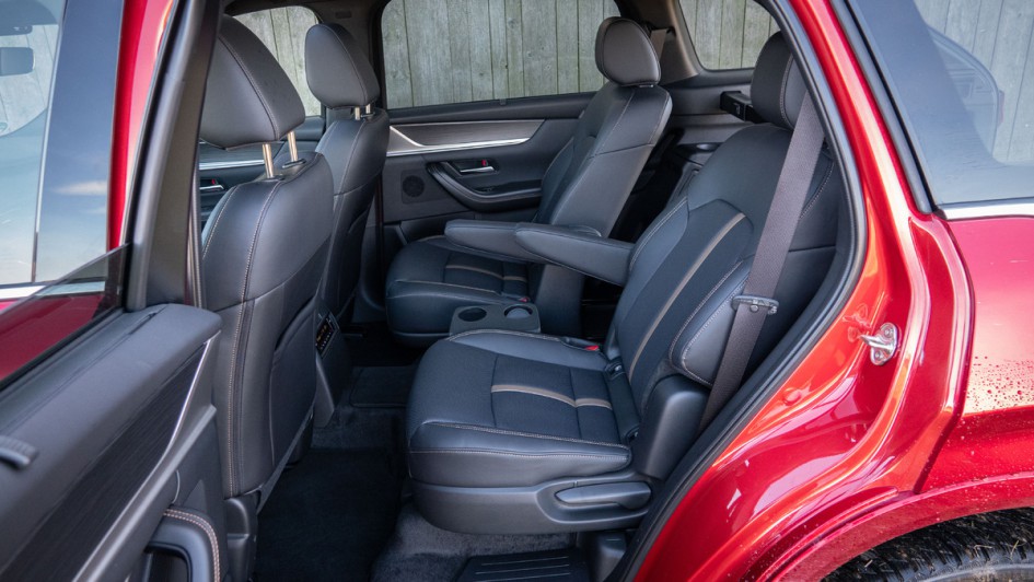 Einzelsitze hinten im Mazda CX80