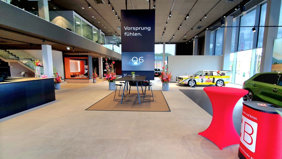 Audi "Progressive Showroom" Bierschneider Aalen