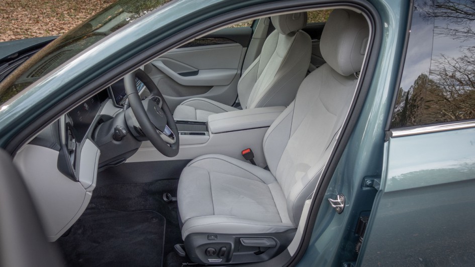 Grüner VW Passat 2.0 TDI Vordersitze mit AGR-Zertifikat (Ergo-Active-Sitze)