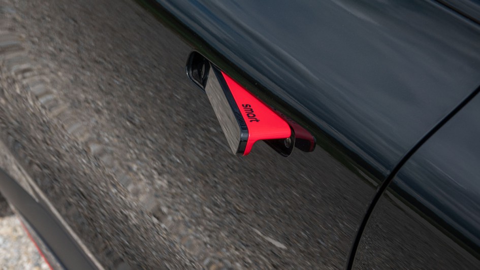 Smart #3 Brabus Klapptürgriff ausgefahren mit Smart-Schriftzug