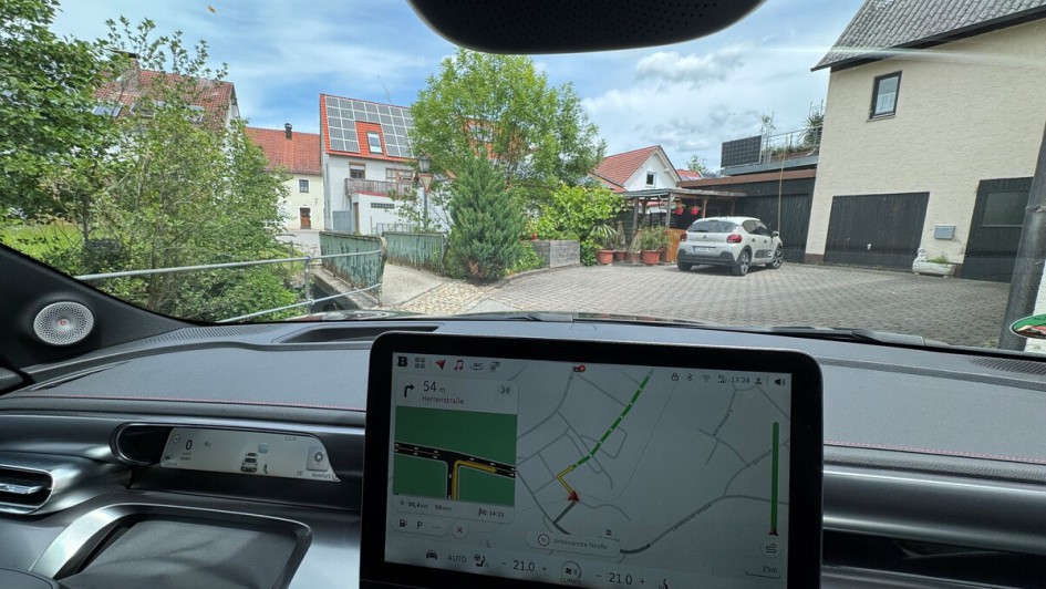 Smart #3 Brabus Navigations-Ansage