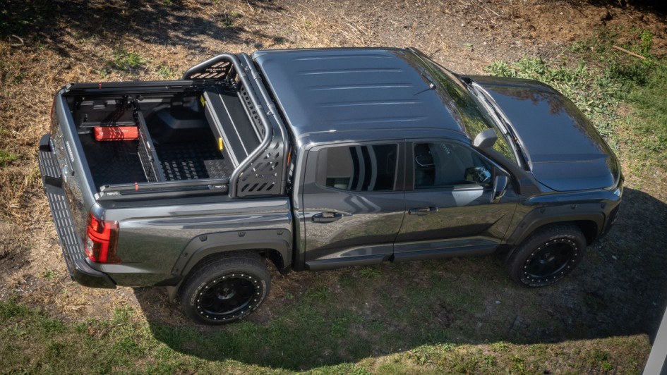 Ladefläche vom Mitsubishi L200 im Fokus