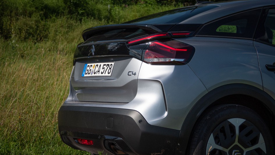 Citroen C4 You (2024) Foto vom Heckspoiler im Detail