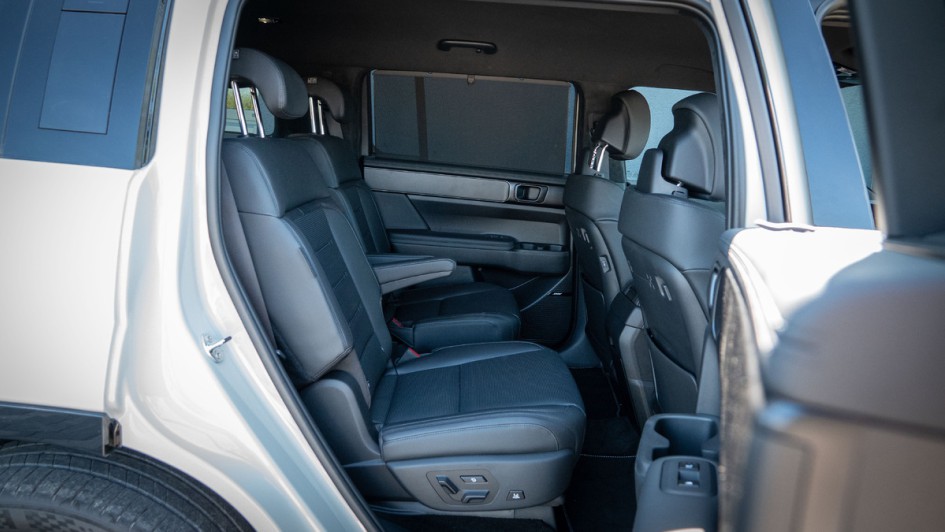 Rücksitze des Hyundai Santa Fe in der Sechssitzer-Bestuhlung