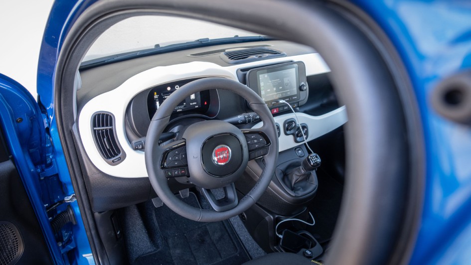 Lenkrad im Detail im Fiat Pandina 2025