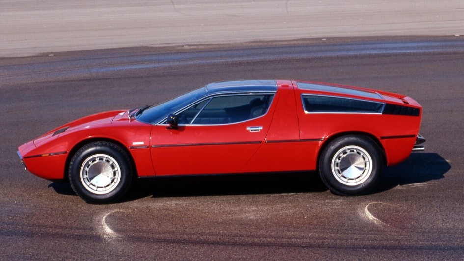 Kalter Adria-Wind mit hitzigem Temperament – Ab 1971 sorgte der von Giugiaro gezeichnete Bora als erster Mittelmotor-Maserati für Furore
