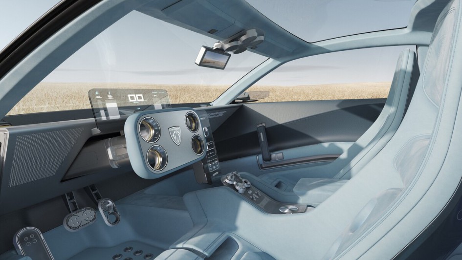 Das im RCZ Vision verbaute i-Cockpit verkörpert die jüngste Entwicklungsstufe des vor 15 Jahren erfundenen Peugeot-Cockpits und soll einen Ausblick auf zukünftige i-Cockpits geben