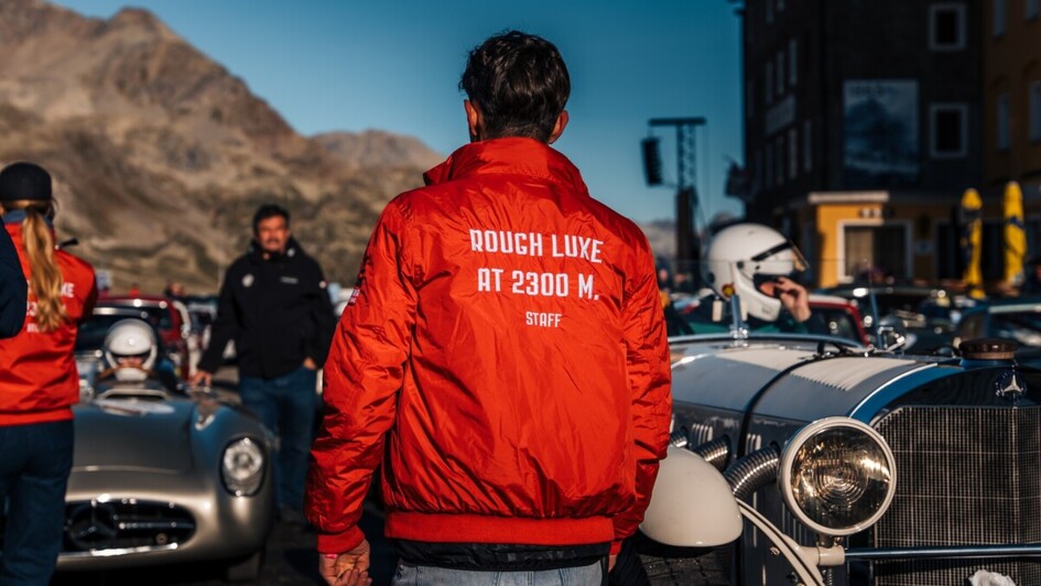 Auch die beiden Oldtimer von Mercedes sind am Start