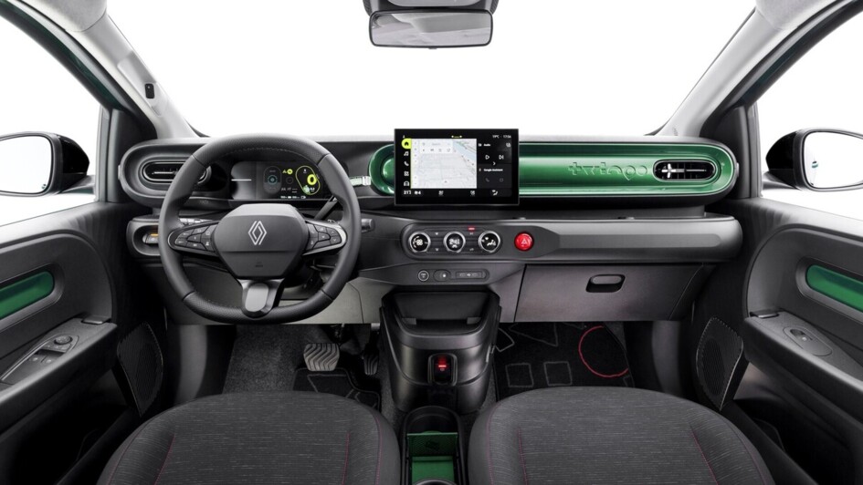 Der Twingo ist in digitaler Hinsicht zeitgemäß aufgestellt