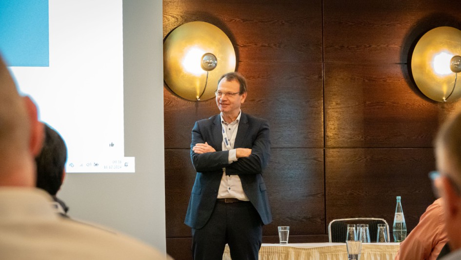 Marcus Collet CVA beim 17. VMF-Branchenforum Düsseldorf 2024 