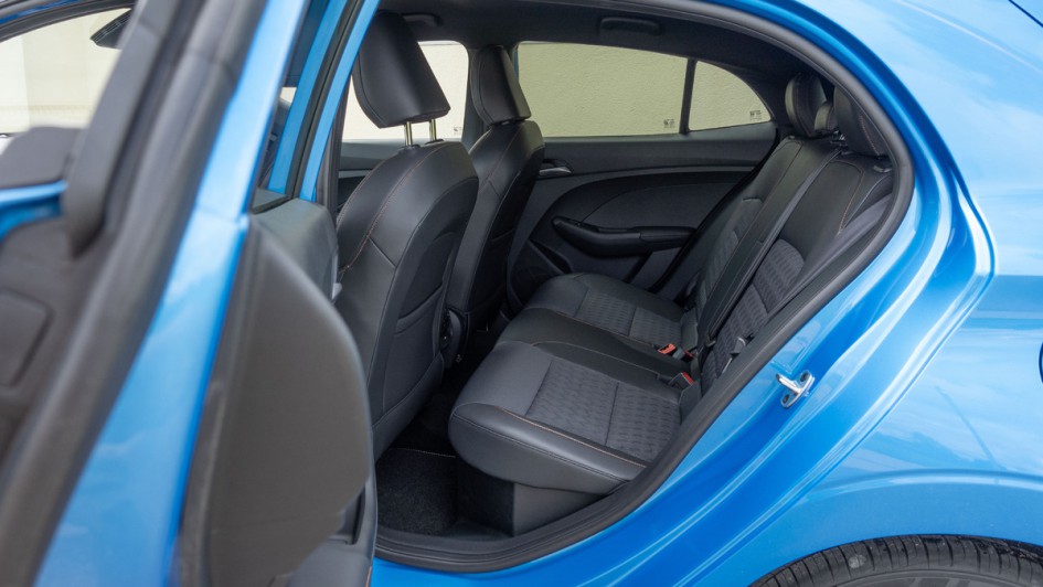 MG3 Hybrid Rücksitze