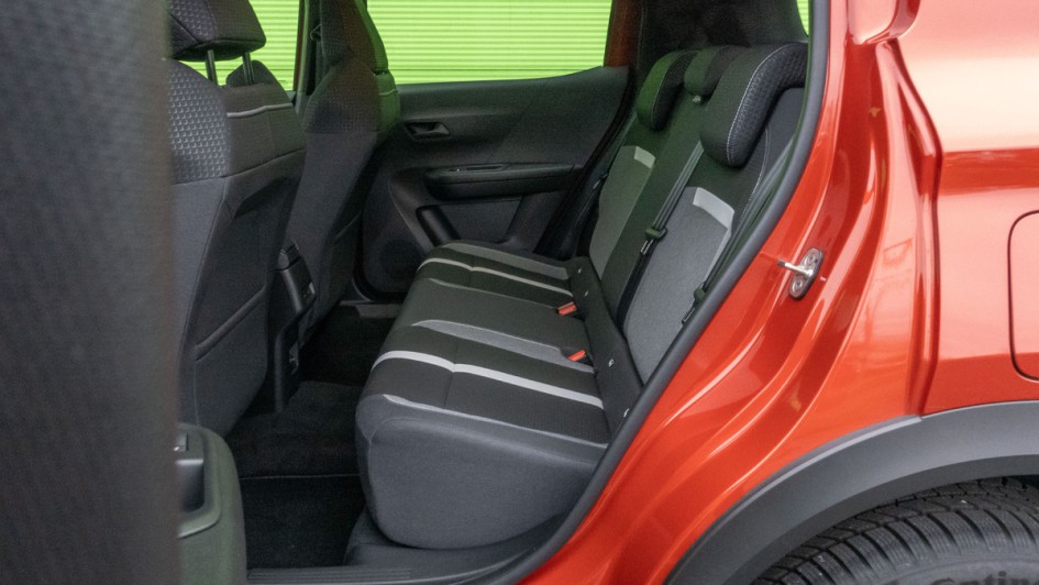 Rückbankfoto vom Opel Frontera