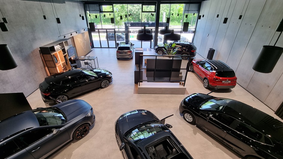 Autohaus Skoda Neueröffnung oben