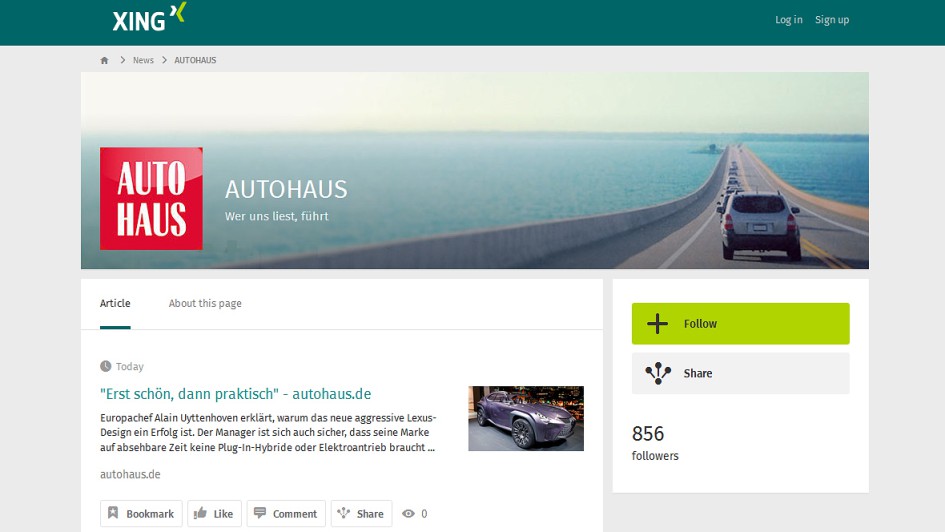 AUTOHAUS-Xing