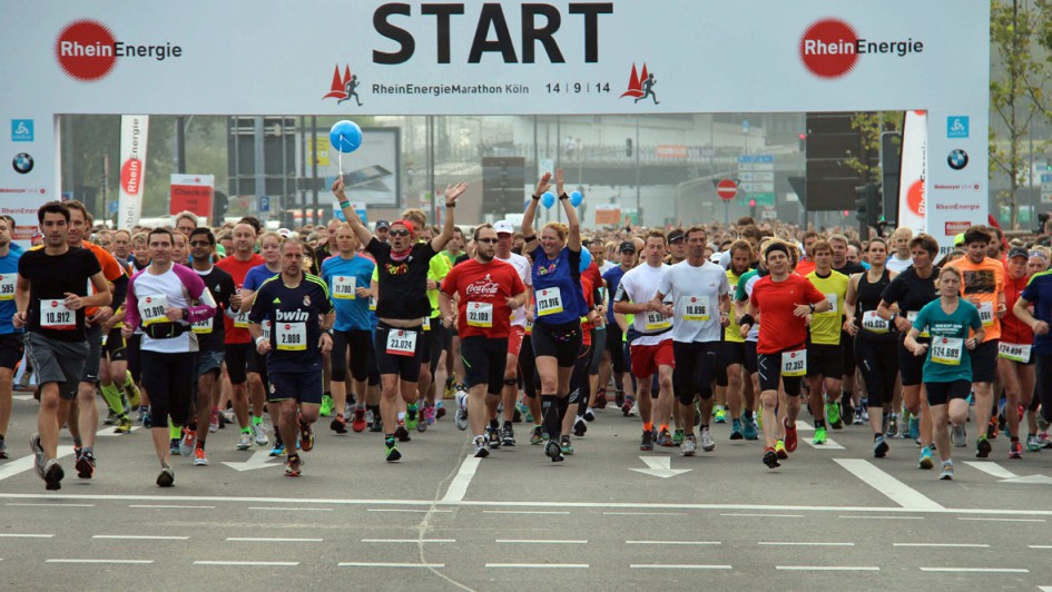 AUTOHAUS beim Köln-Marathon 2014