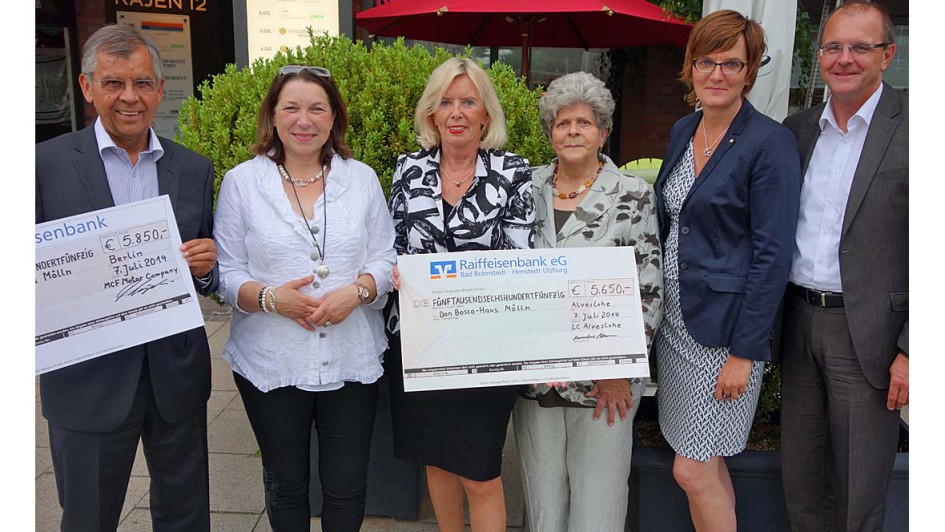 AUTOHAUS Santander Classic Rallye 2014 Spendenaktion